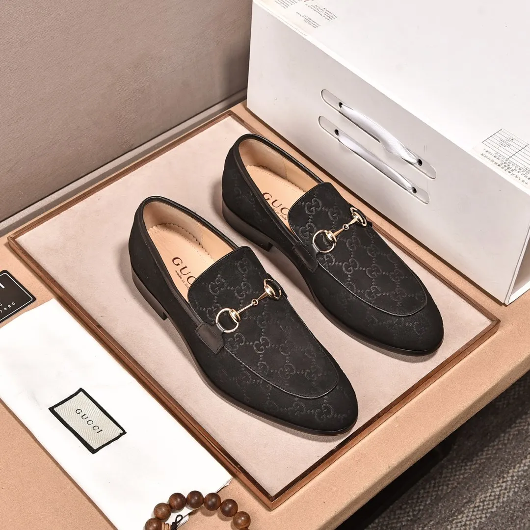 Men's shoes💰540📛📛Original (water-dyed cowhide) Gucci GUCCI official website formal shoes🌀 Italian🇮🇹imported cowhide➕top imported water-dyed cowhide lining💋Finely handmade original bottom, the real thing looks better when photographed in person Standard size 38-44